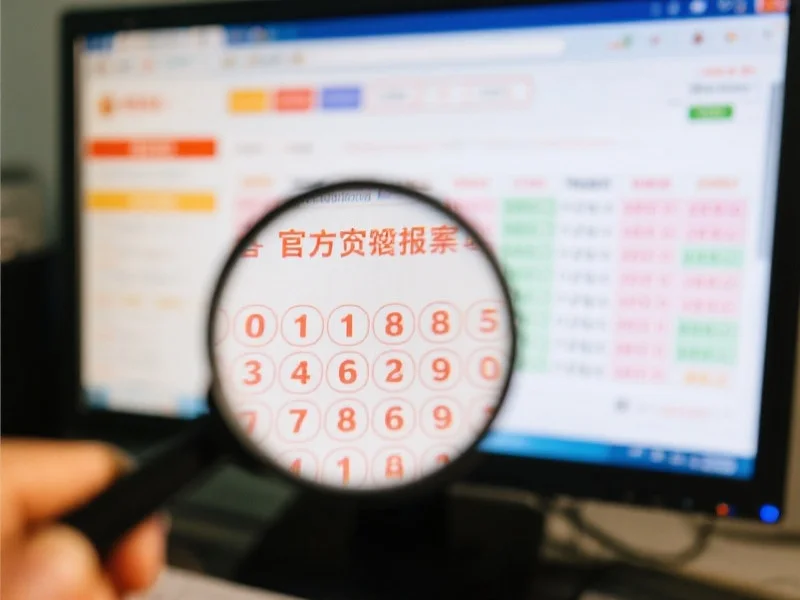 仔细核对福彩3D开奖号码